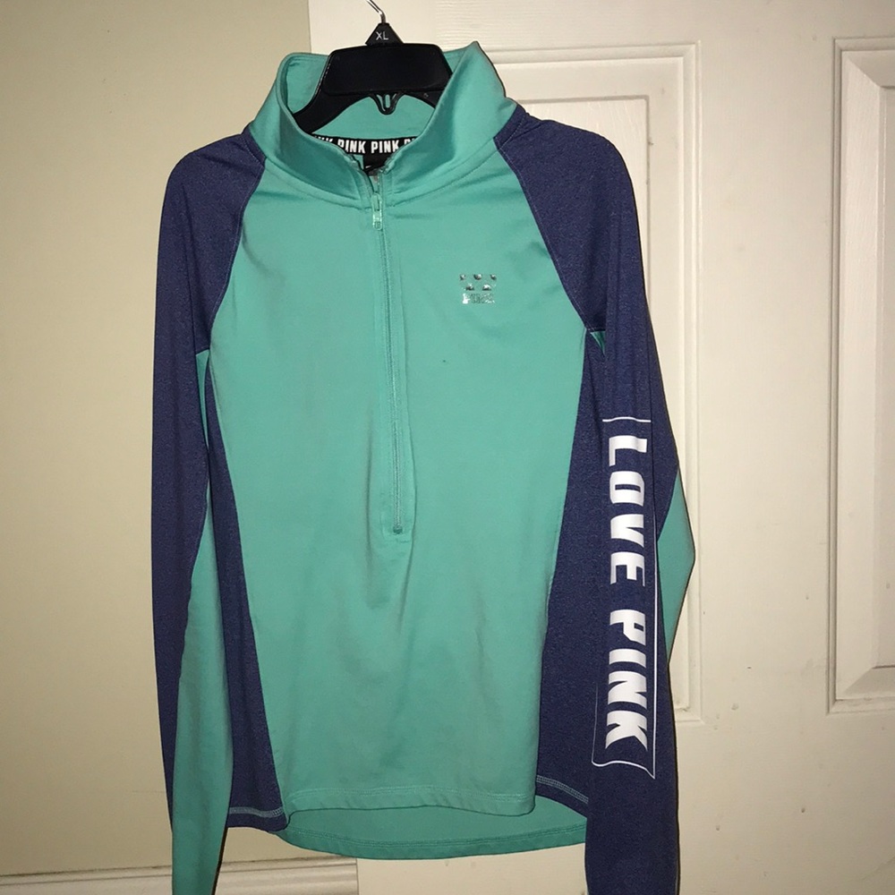 pink pullover